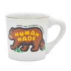 Human Made Men's Brown Bear Coffee Mug in White