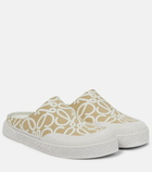 Loewe Anagram jacquard mules
