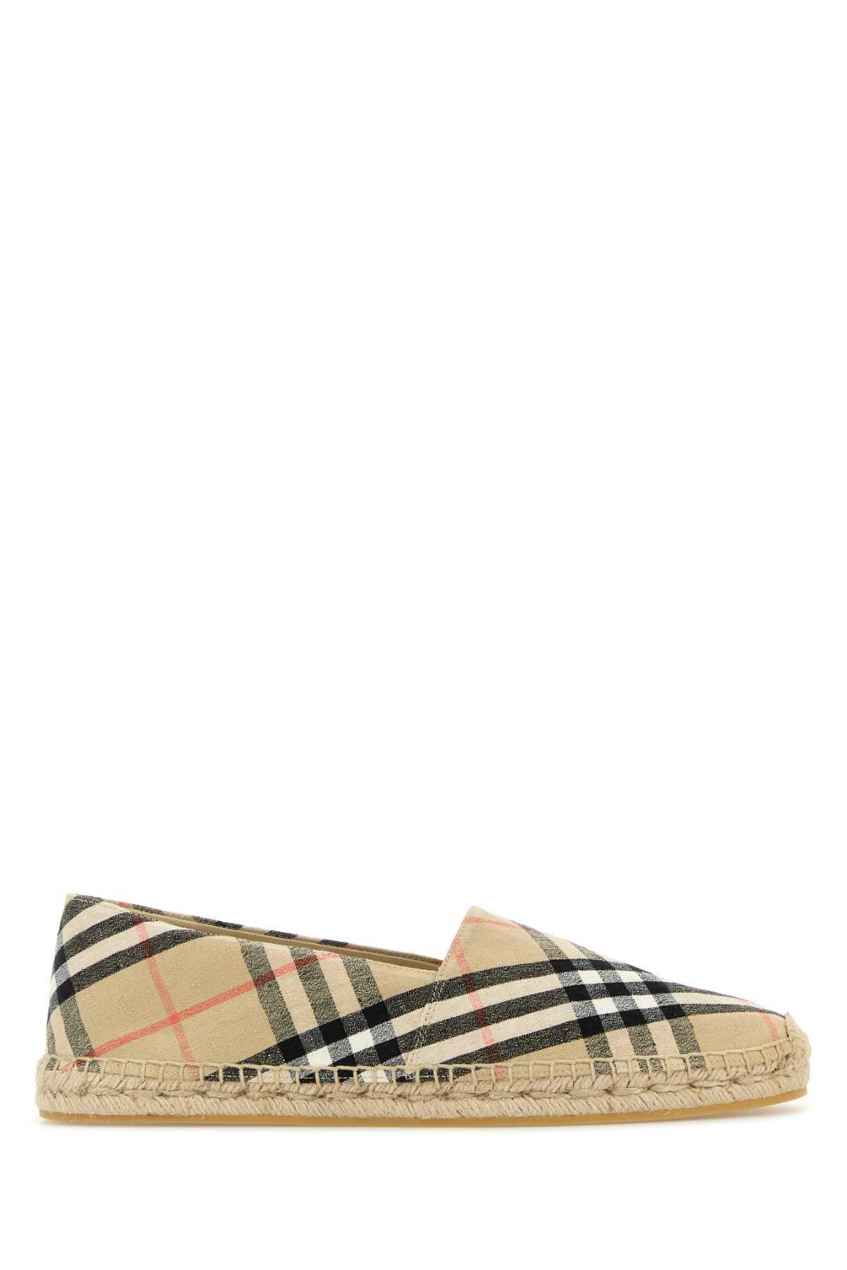 スニーカー Burberry Embroidered Canvas Espadrilles Burberry Embroidered Canvas Espadrilles Burberry