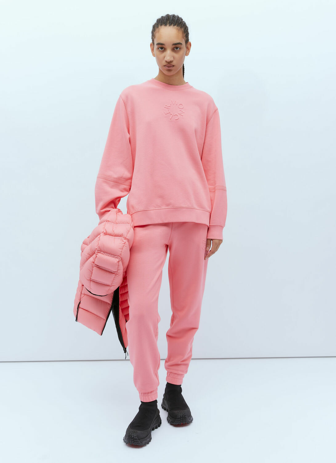 Moncler Embossed Logo Track Pants