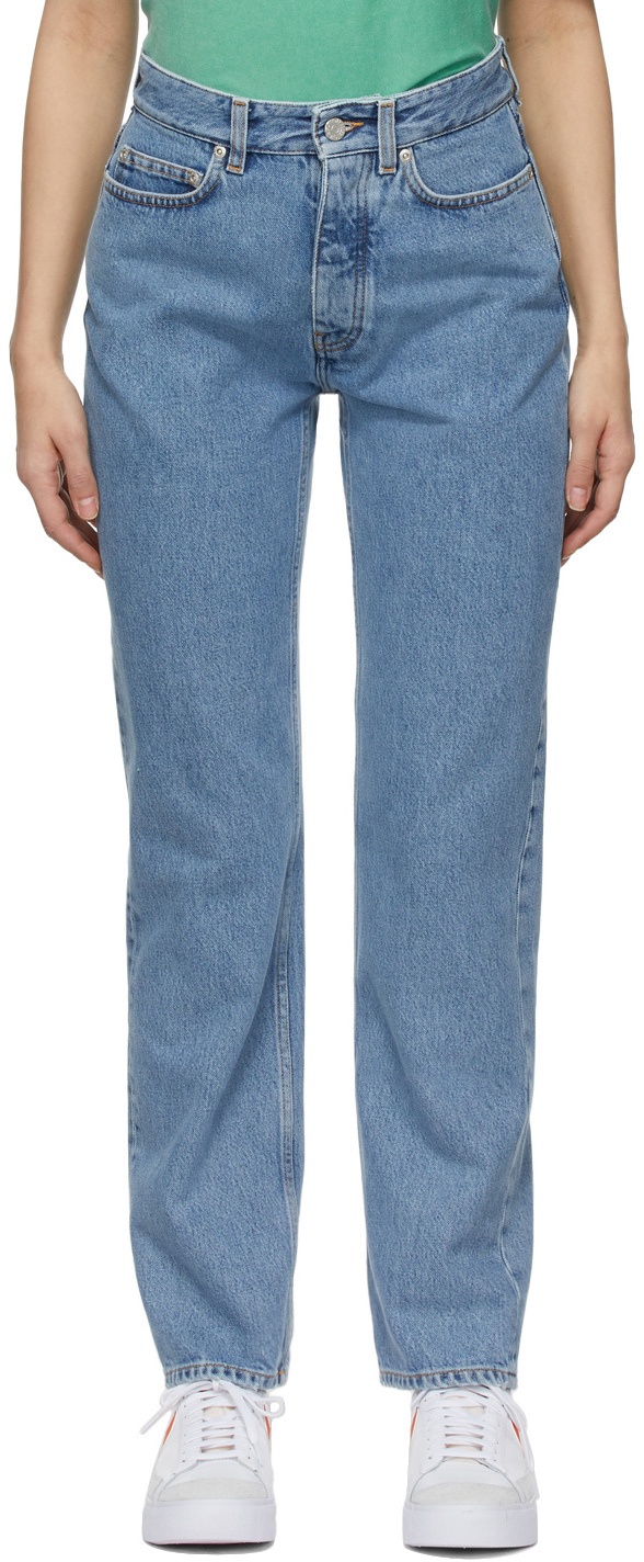 Photo: Won Hundred Blue Distressed Pearl Jeans