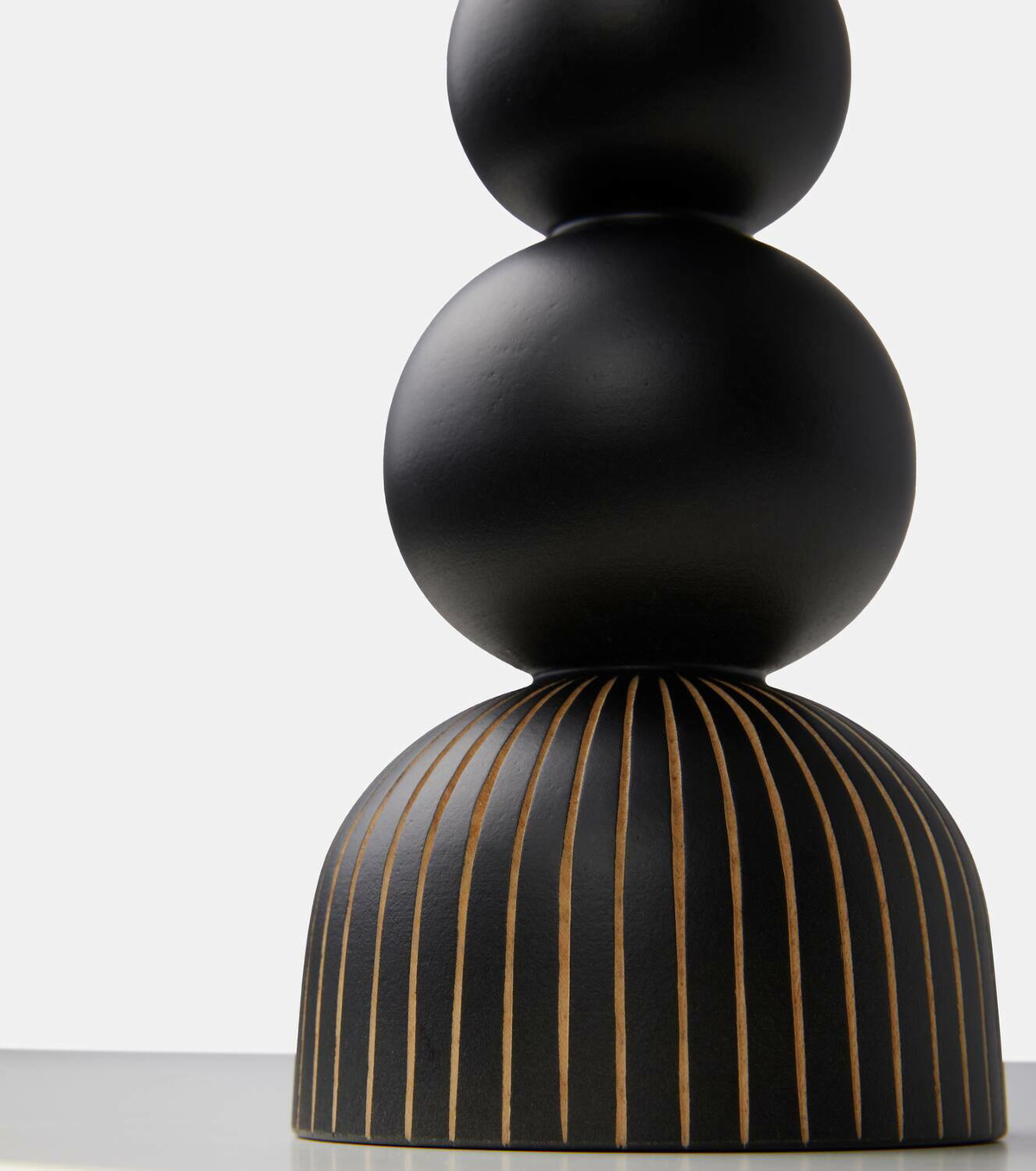 Zanat Aurora Large wood candle holder
