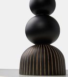 Zanat Aurora Large wood candle holder