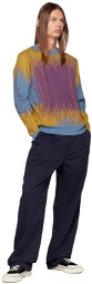 Double Rainbouu Multicolor Crewneck Sweater