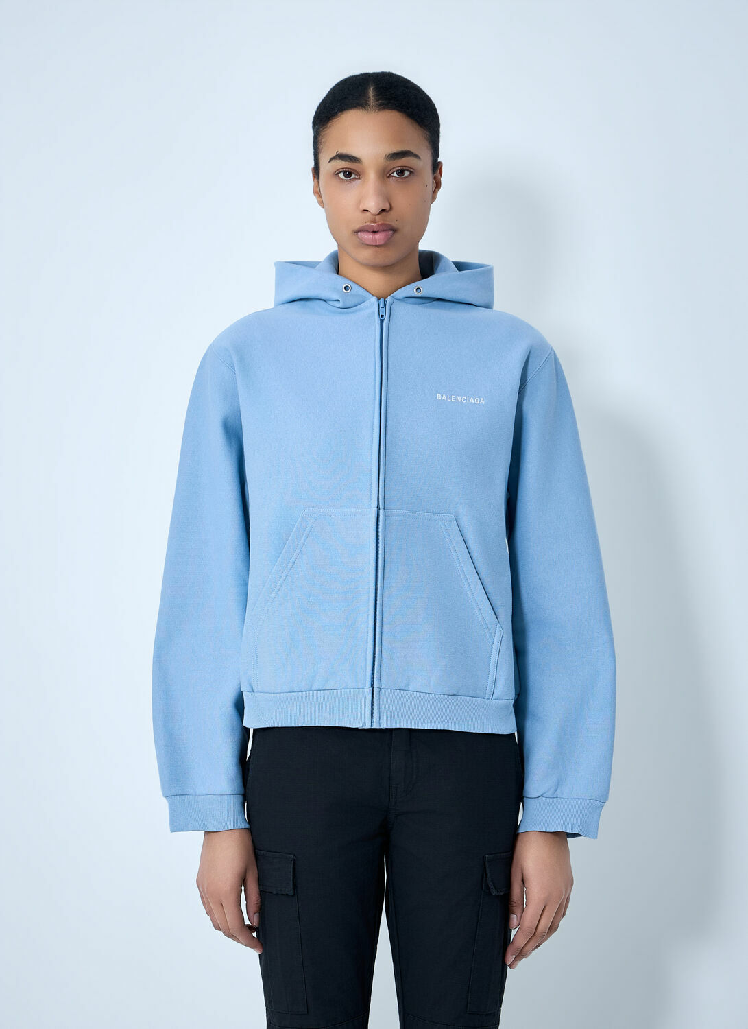 Balenciaga Zip-Up Hoodie