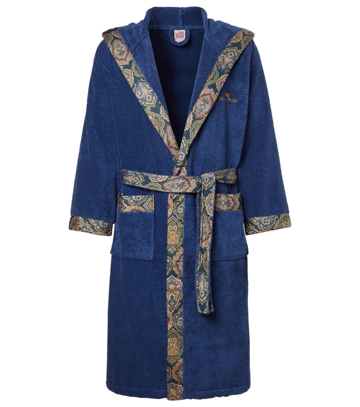 Photo: Etro Cotton terry bathrobe