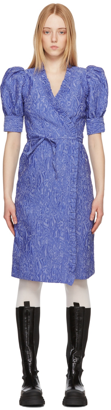 GANNI - Woman - Blue - Dress