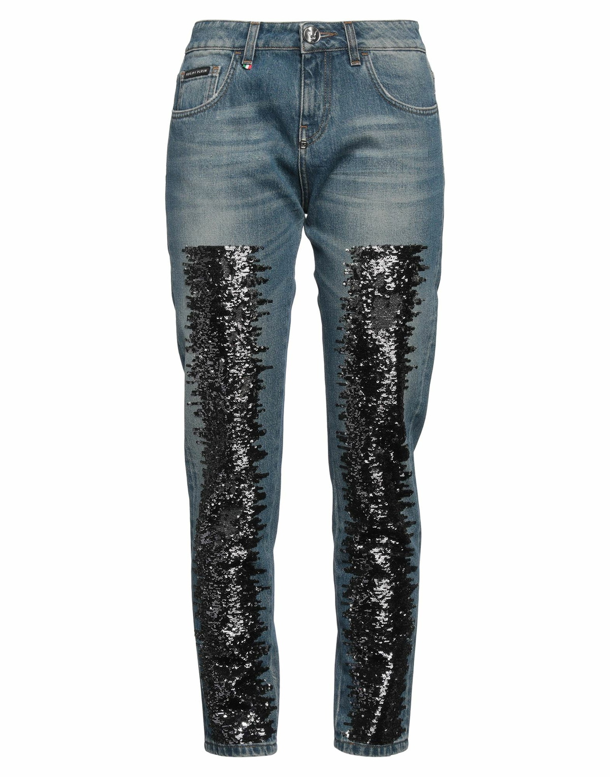 Philipp Plein Womens Jeans in Blue