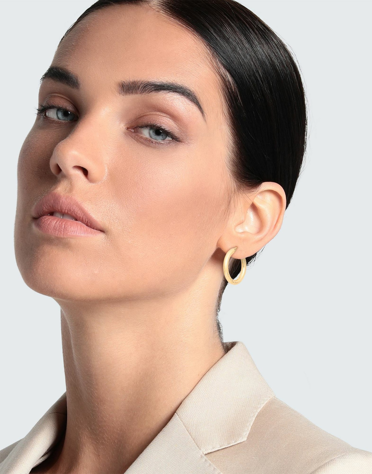 Jil Sander Womens Earrings in Gold