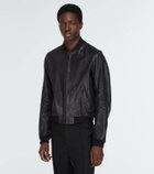 Prada Bomber leather jacket