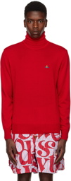 Vivienne Westwood Red Orb Turtleneck