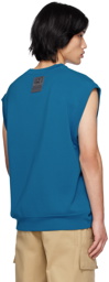 Wooyoungmi Blue V-Neck Vest
