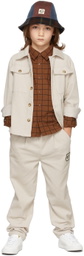 Wynken Kids Off-White Discovery Trousers