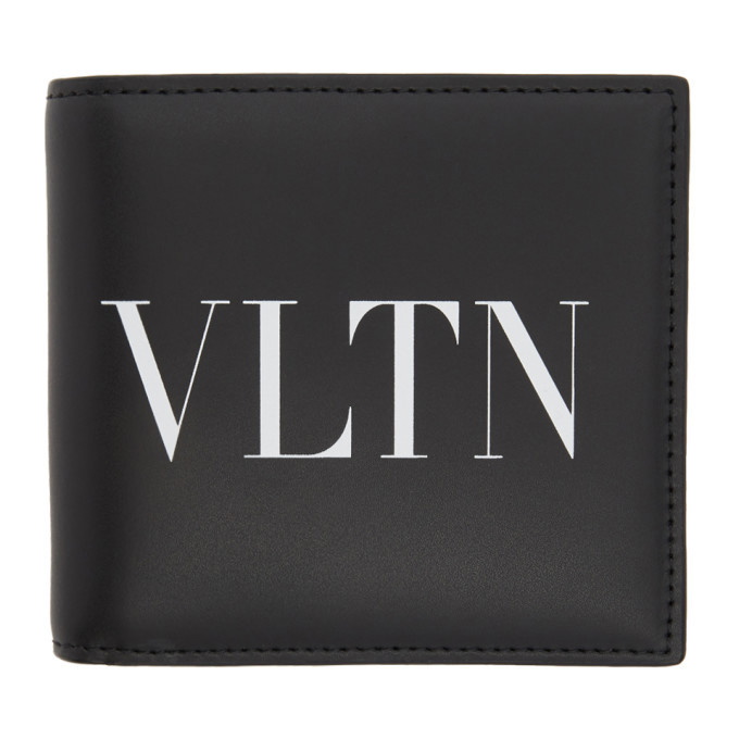 Photo: Valentino Black Valentino Garavani VLTN Wallet