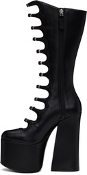 Marc Jacobs Black 'The Kiki Knee-High' Tall Boots