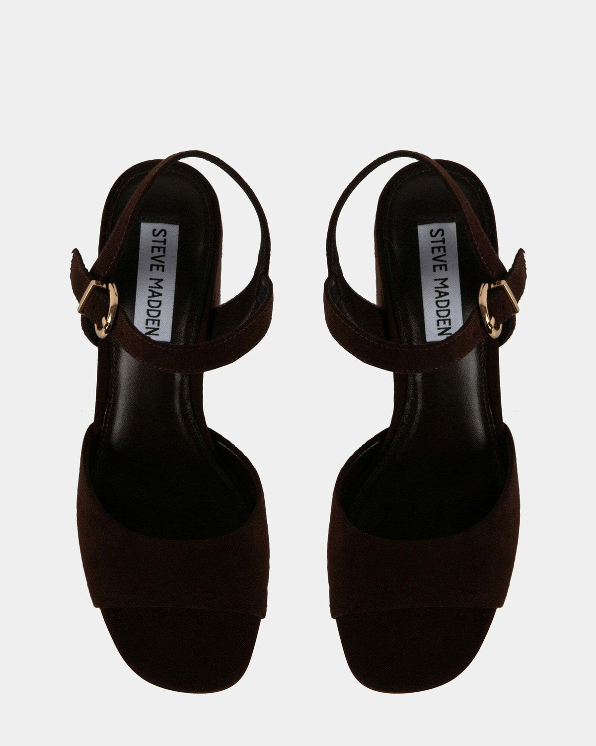 Steve Madden Earthy Heels in Dark Brown