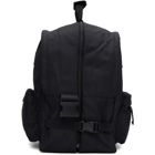 ADER error Black Twin Shoulder Backpack