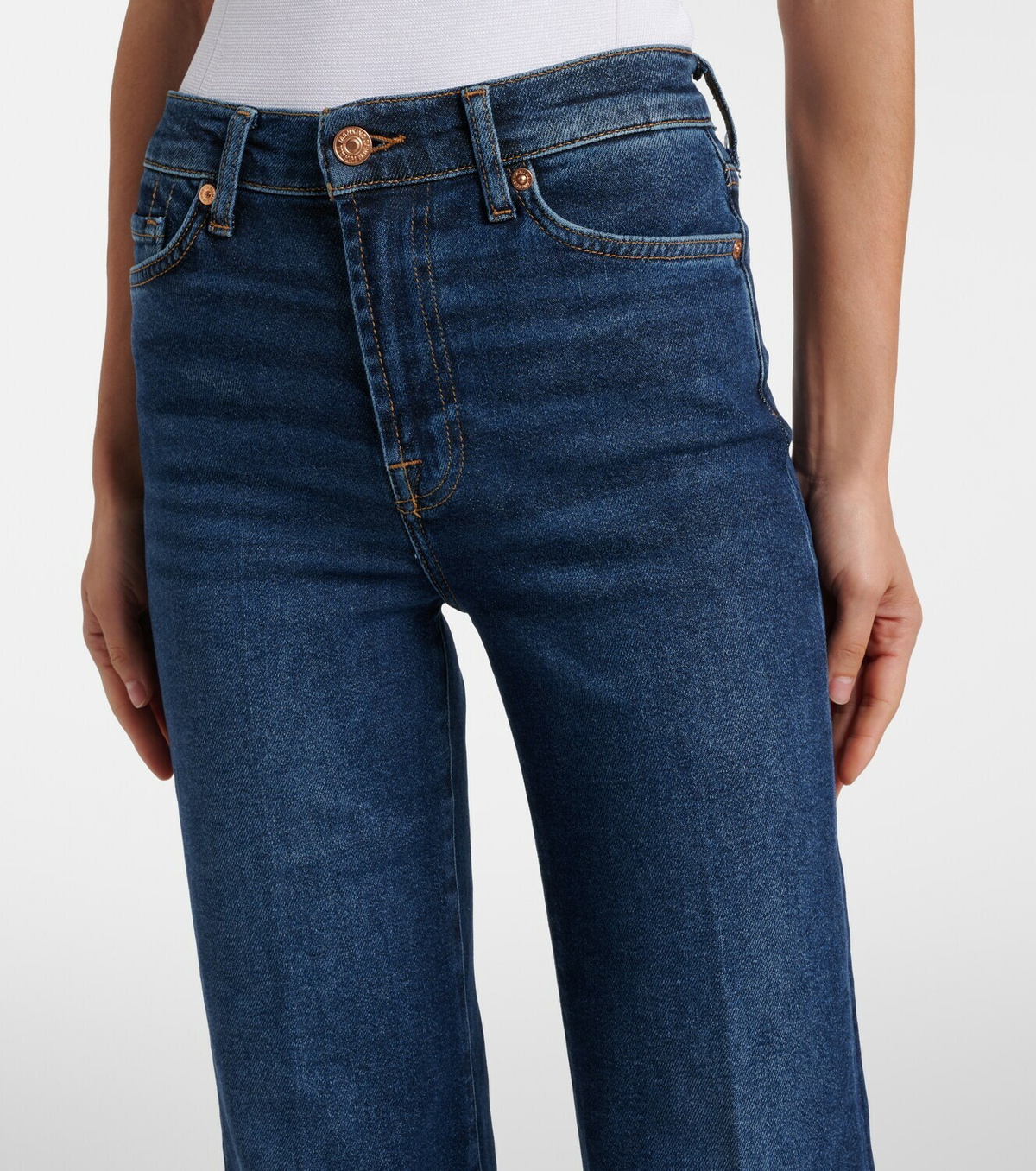 7 For All Mankind Modern Dojo flared jeans