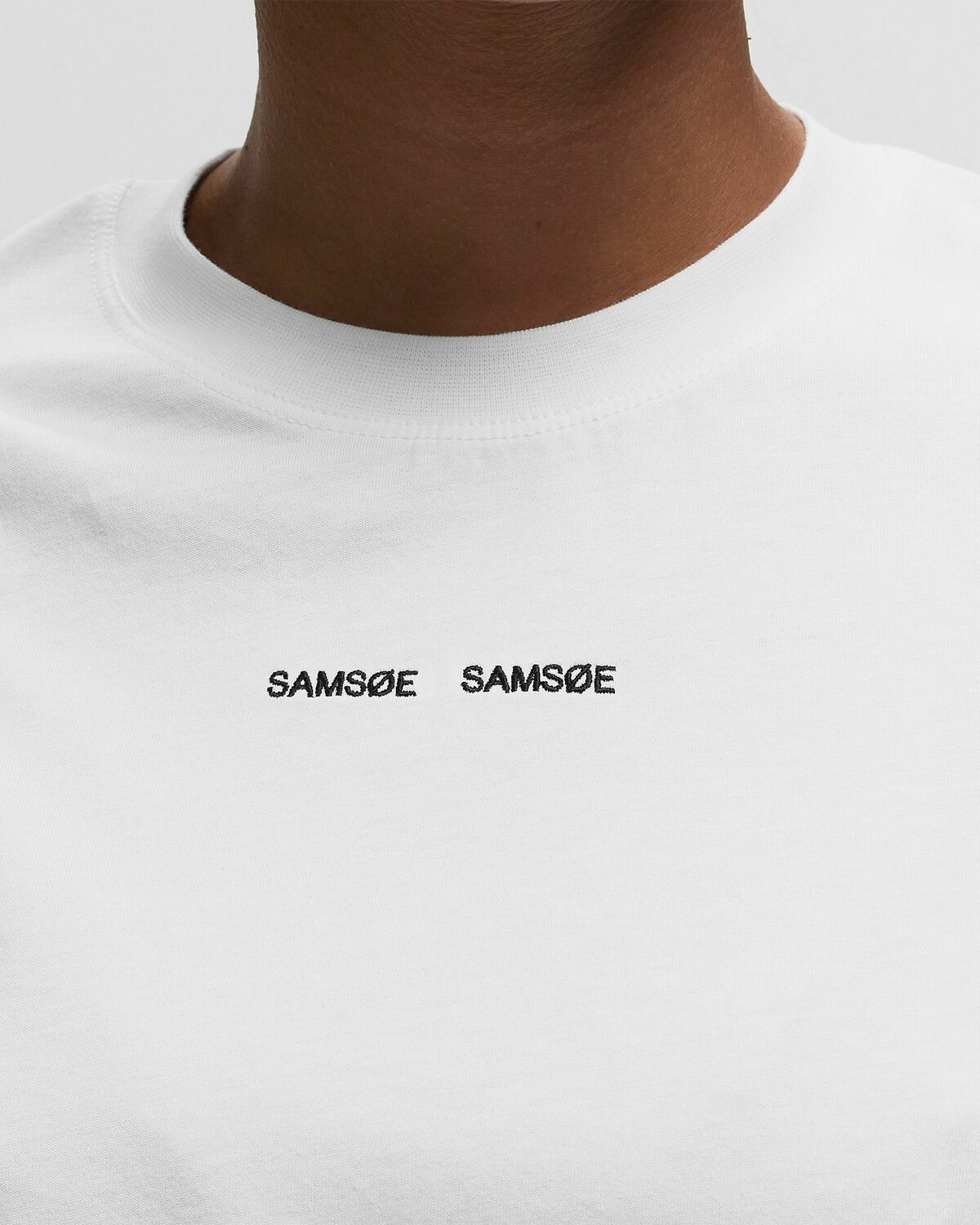 Samsøe & Samsøe Sadalila T Shirt 10379 White Shortsleeves