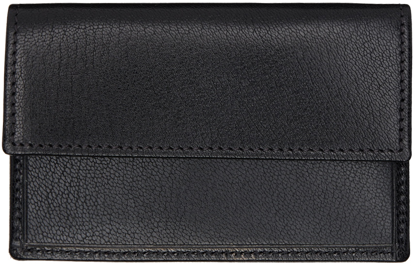 The Row Black Two Card Holder