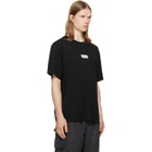 MM6 Maison Margiela Black Numeric Cotton T-shirt