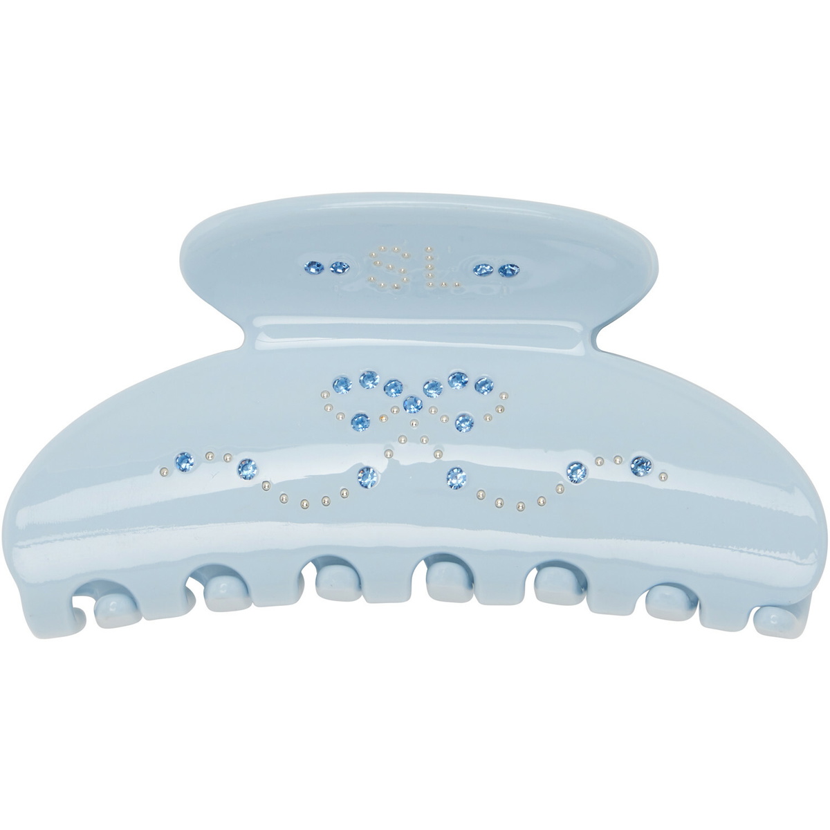 Sandy Liang Blue Princess Hair Claw Clip