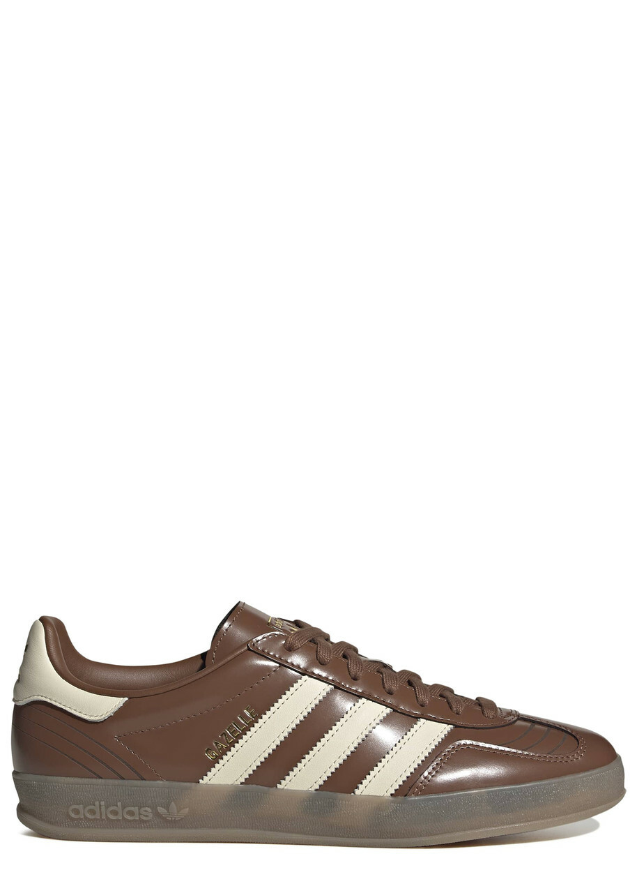 Adidas Gazelle Leather Sneakers Brown