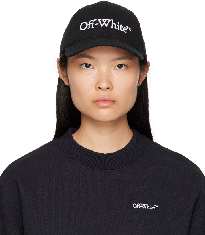 Photo: Off-White Black Embroidered Cap