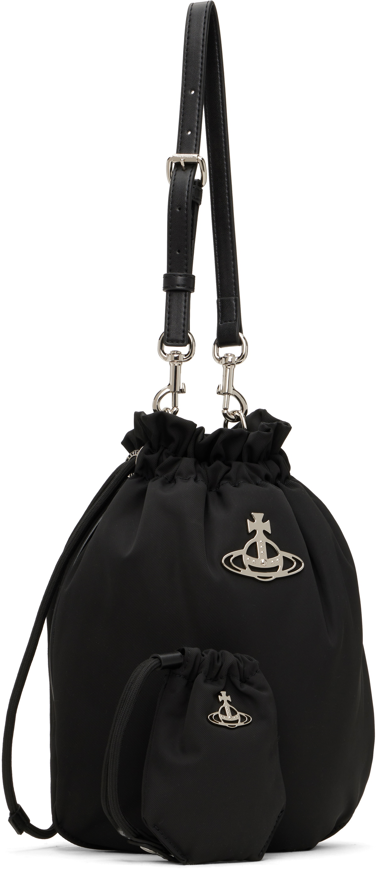 Vivienne Westwood Black Drawstring Pouch Set Bag Vivienne Vivienne Westwood Black Drawstring Pouch Set Bag Vivienne