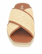 Hogan Womens Sandals in Ivory