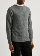 Officine Générale Seamless Wool Jumper Grey