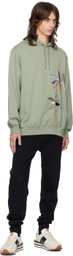 Paul Smith Green Embroidered Hoodie