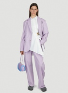 JW Anderson - Deconstructed Blazer in Lilac