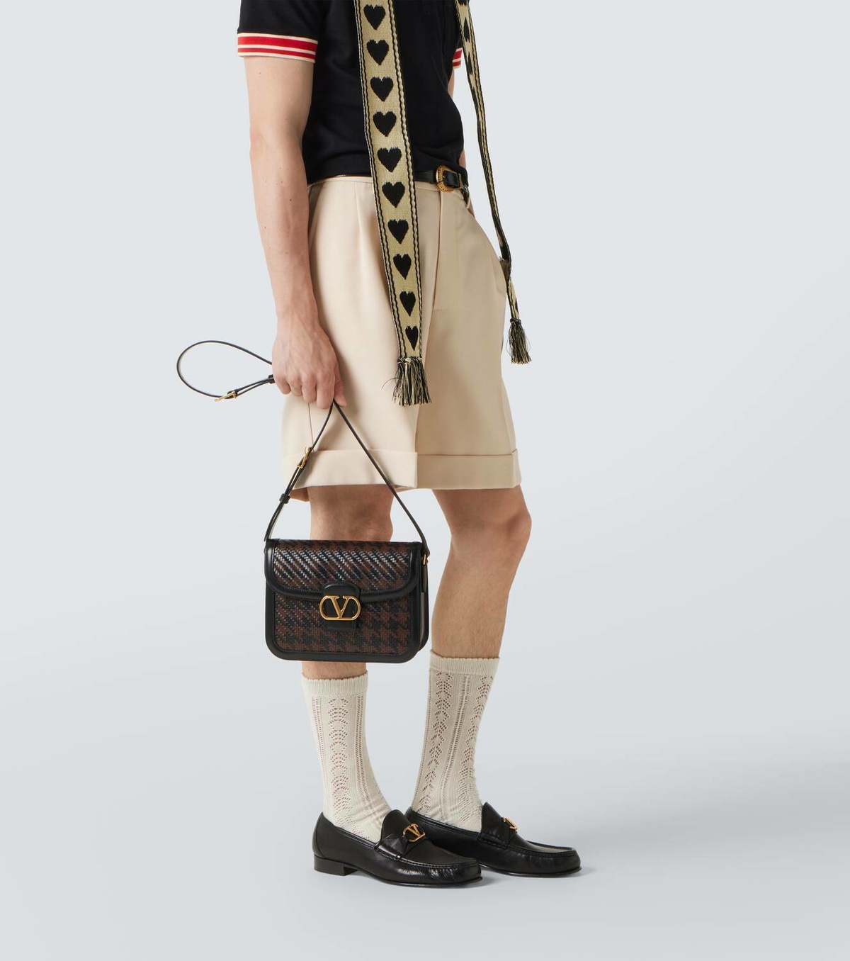 Valentino Garavani 9TO5 leather shoulder bag