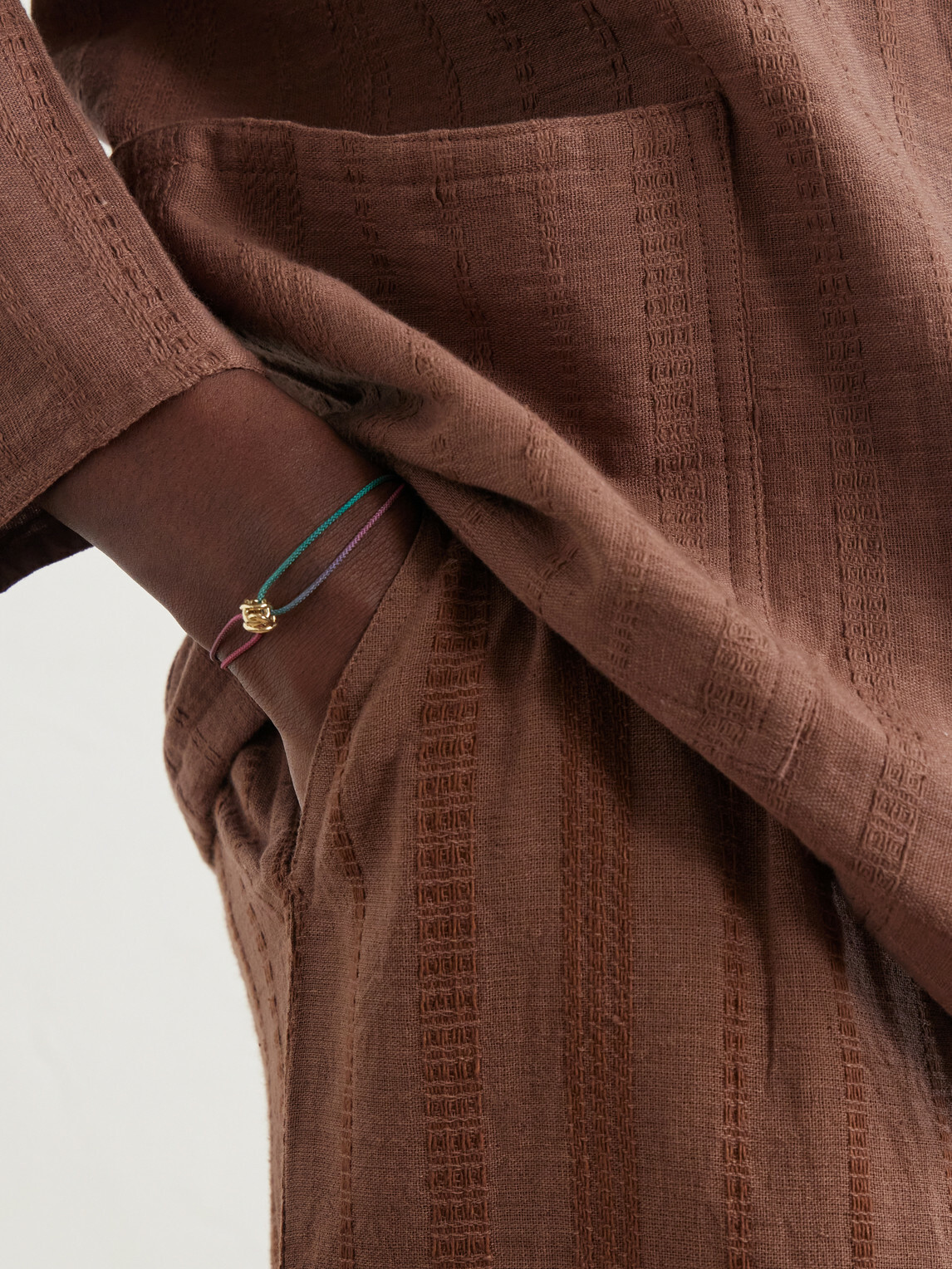 Luis Morais - 14-Karat Gold Cord Bracelet