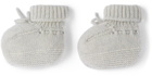 Bonpoint Baby Grey Cashmere Telse Pre-Walkers