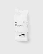 Nike Everyday Plus Lightweight Crew Socks (3 Pairs) White Men