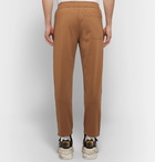 Joseph - Striped Scuba-Jersey Track Trousers - Men - Camel