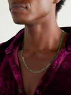 JIA JIA - Gold Malachite Necklace