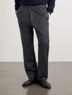 Barena - Bativoga Straight-Leg Wool-Blend Drawstring Trousers - Gray