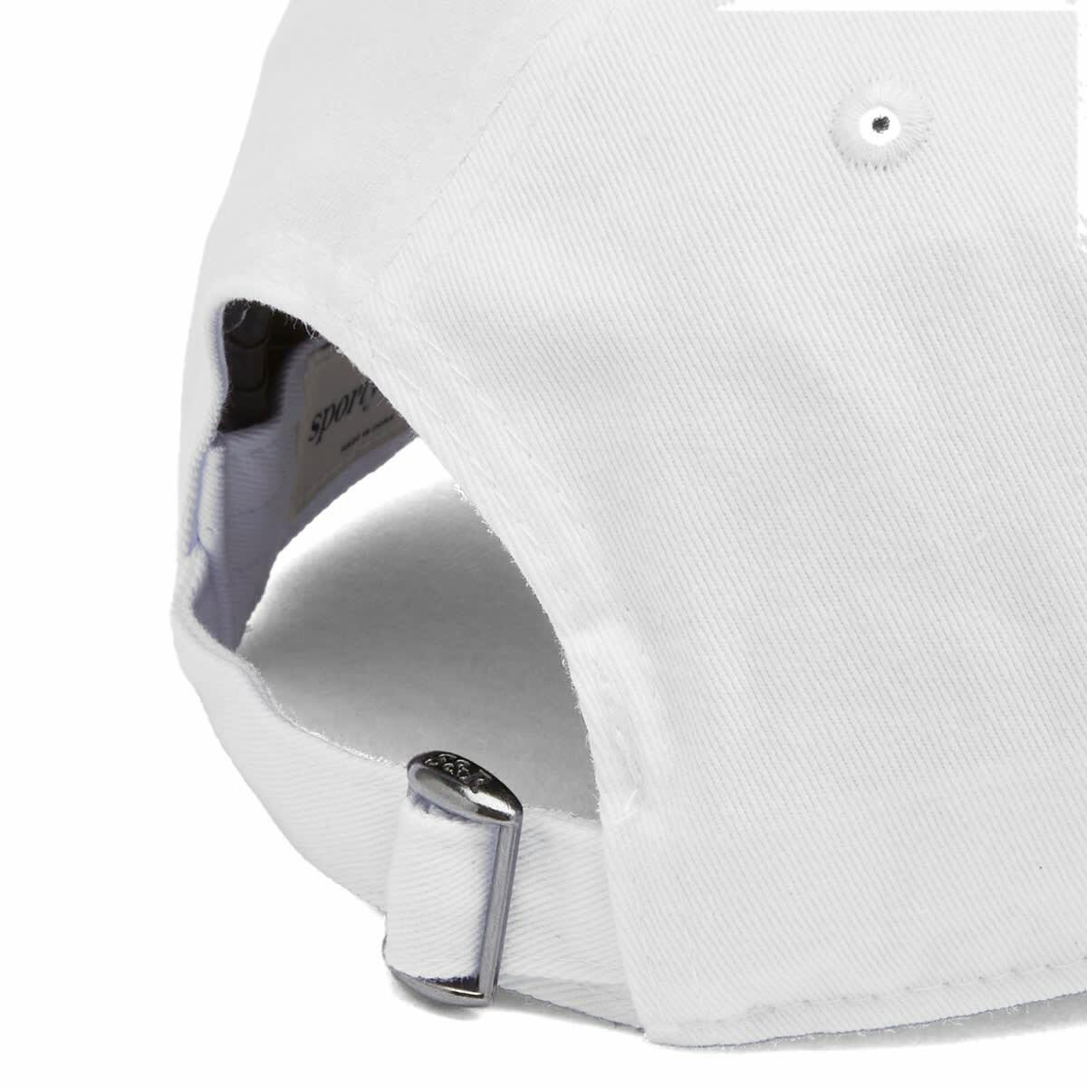 Sporty & Rich Women's Finish Line Hat in White Alpine/White 