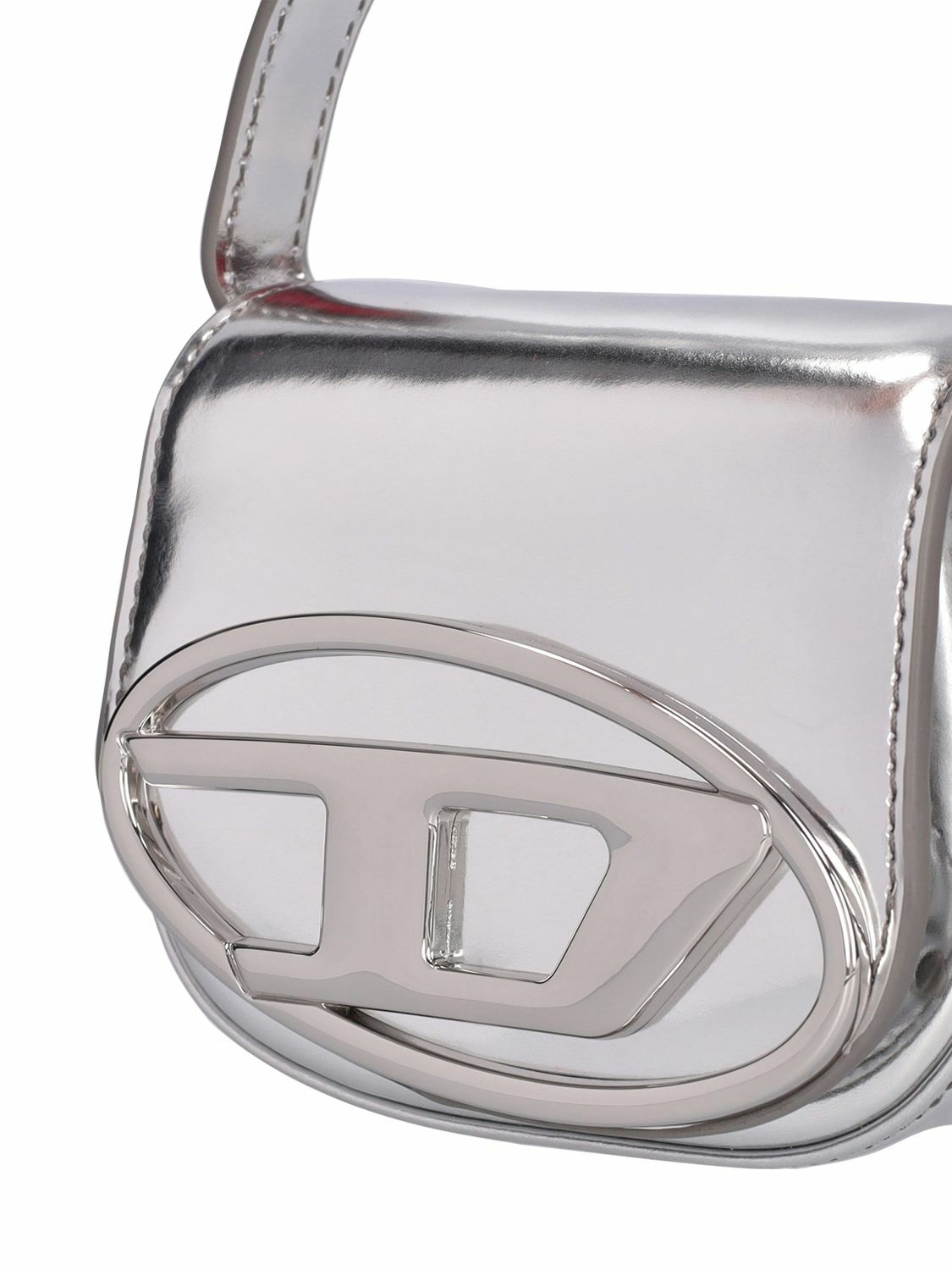 DIESEL Xs 1dr Metallic Leather Top Handle Bag Diesel