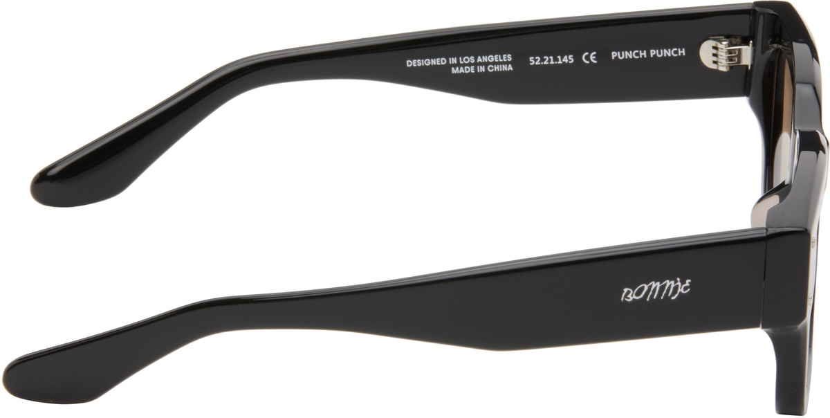 BONNIE CLYDE Black Punch Punch Sunglasses