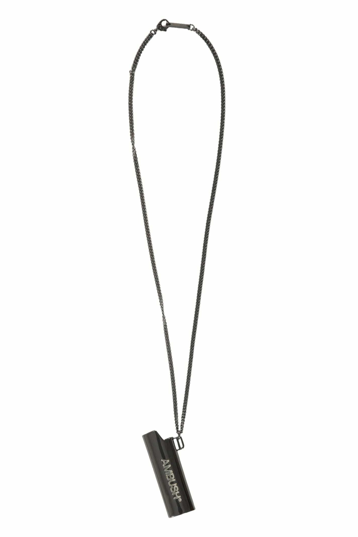 Ambush Men's Logo Lighter Case Necklace in Gold Ambush