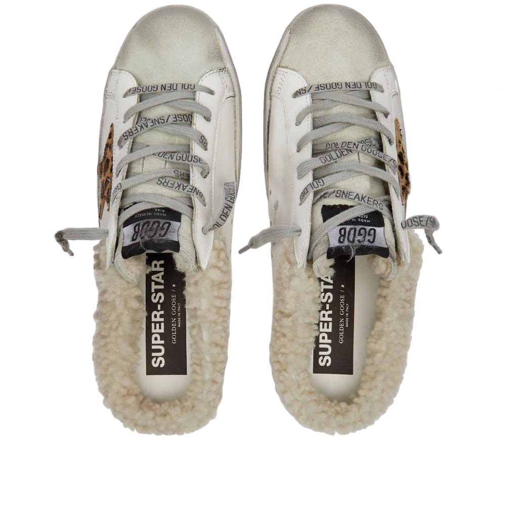 Golden Goose Women's Super Star Sabot Sneakers in White Ice