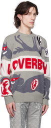 Charles Jeffrey Loverboy Gray Loverboy Sweater