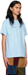 Noah Blue Cotton T-Shirt