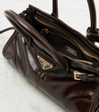 Prada Prada Bonnie Mini leather top-handle bag