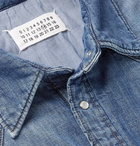 Maison Margiela - Oversized Padded Denim Overshirt - Blue