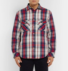 nonnative - Thinsulate Checked Cotton Overshirt - Men - Red